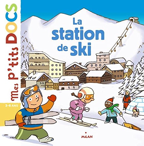 Station de ski (La) AD ruban violet